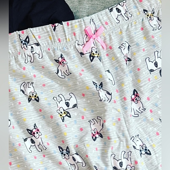 🔥NWT & LIKE NEW PET DOG LOVER LOUNGE T-SHIRT SHORT LOT OF 4 S/M BOSTON - Picture 3 of 7